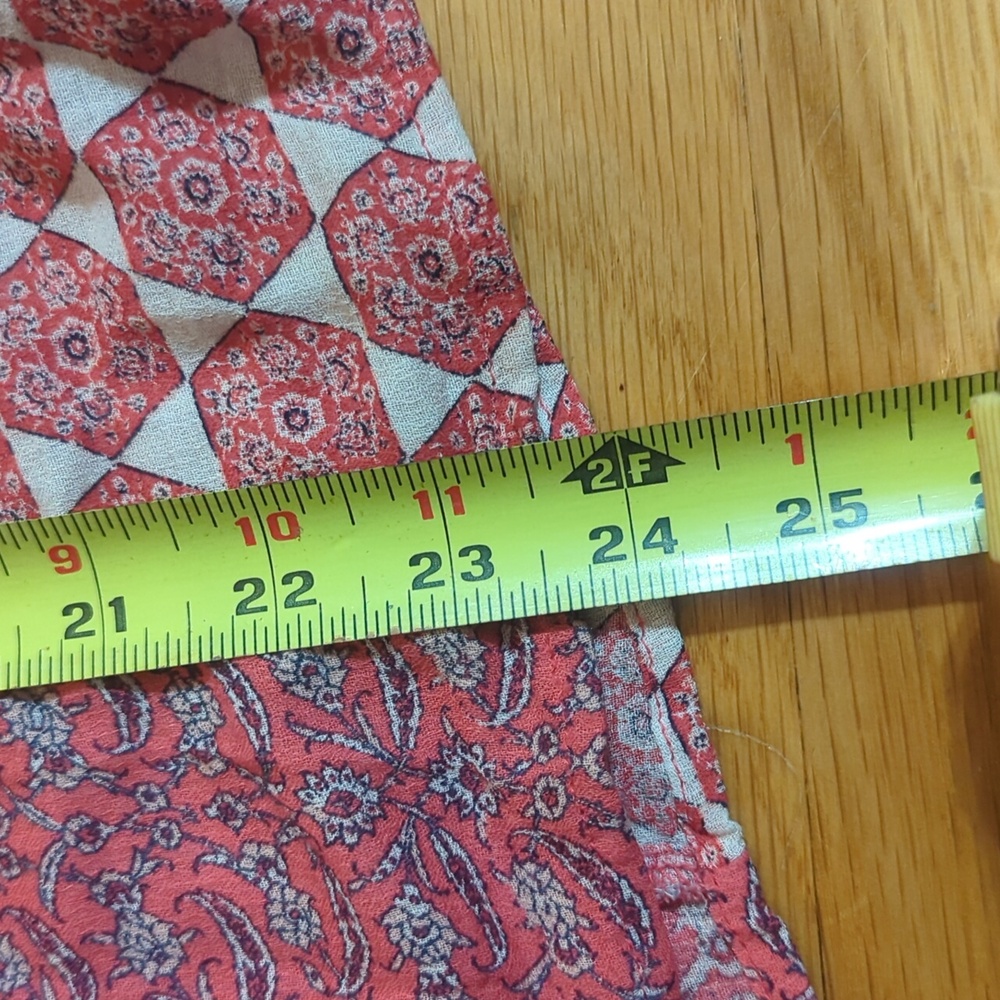 Lucky Brand Pink Patterned Blouse - Picture 7 of 10
